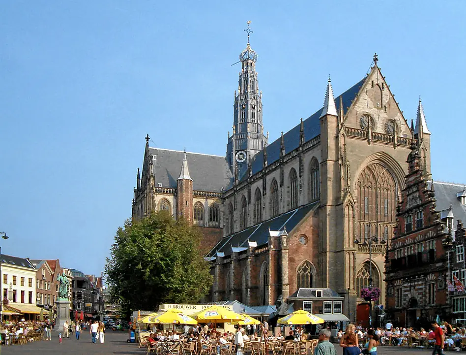 Grote of Sint-Bavokerk in Haarlem